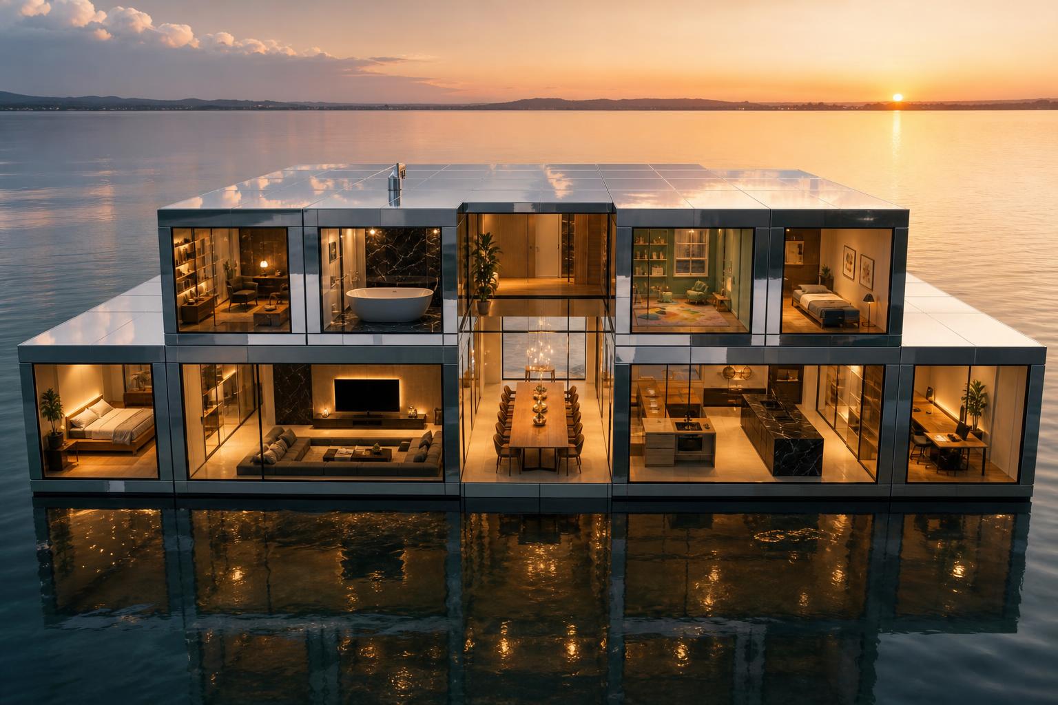 Two-storey home — SpaceXity module configuration